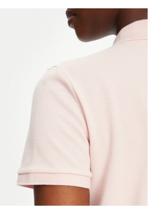 Lacoste Sukienka codzienna EF5473 Różowy Slim Fit. Okazja: na co dzień. Kolor: różowy. Materiał: bawełna. Typ sukienki: proste. Styl: casual