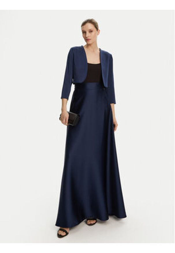 Rinascimento Spódnica maxi CFC0122686003 Granatowy Regular Fit. Kolor: niebieski. Materiał: syntetyk