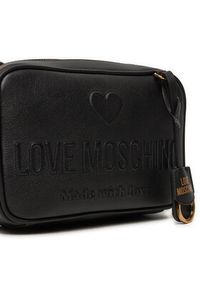 Love Moschino - LOVE MOSCHINO Torebka JC4117PP1LL1000A Czarny. Kolor: czarny. Materiał: skórzane #6