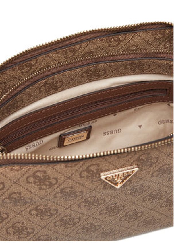 Guess Torebka Noelle II HWBG96 72120 Brązowy. Kolor: brązowy. Materiał: skórzane