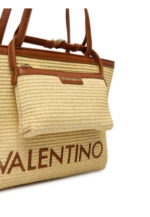 VALENTINO - Valentino Torebka Maiam VBS9TE01PAG Beżowy. Kolor: beżowy