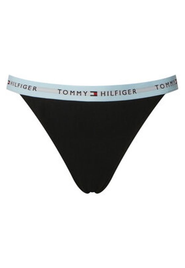 TOMMY HILFIGER - Tommy Hilfiger Komplet stringów UW0UW06518 Czarny. Kolor: czarny. Materiał: bawełna