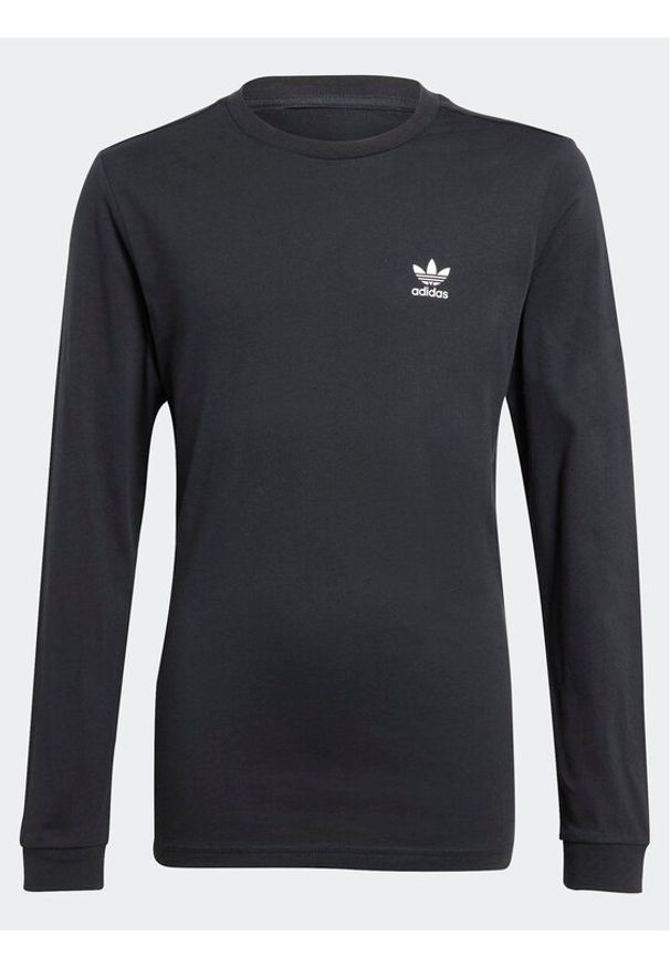 Adidas - adidas Bluzka IL2484 Czarny Regular Fit. Kolor: czarny. Materiał: bawełna