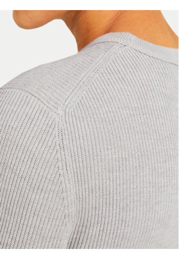 Jack & Jones Sweter Perfect 12257771 Szary Regular Fit. Kolor: szary. Materiał: bawełna