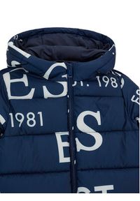 Guess Kids Kurtka zimowa H5BJ00 WCFM0 Granatowy Regular Fit. Kolor: niebieski. Materiał: syntetyk. Sezon: zima