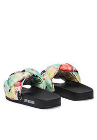 Love Moschino - LOVE MOSCHINO Klapki JA28312G0OIW480A Kolorowy. Materiał: materiał. Wzór: kolorowy #3