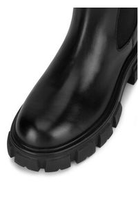 Badura Sztyblety ELANA-01W4-002 Czarny. Kolor: czarny. Materiał: skóra