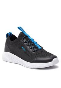 Geox Sneakersy J Sprintye Boy J25GBA 0006K C0035 S Czarny. Kolor: czarny. Materiał: materiał