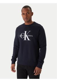 Calvin Klein Jeans Bluza J30J320933 Granatowy Regular Fit. Kolor: niebieski. Materiał: bawełna #1