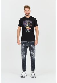 DSQUARED2 Czarny t-shirt Cool Fit Tee. Kolor: czarny #5