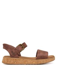 skechers - Skechers Sandały Bobs Sun Vibe 114423/CHOC Brązowy. Kolor: brązowy. Materiał: skóra #1