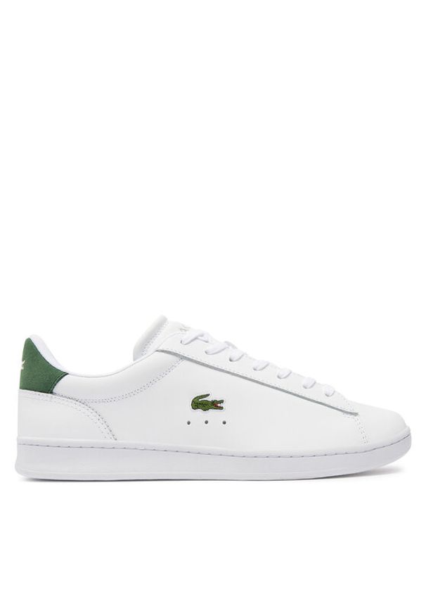 Lacoste Sneakersy 748SMA0011 Biały. Kolor: biały. Materiał: skóra