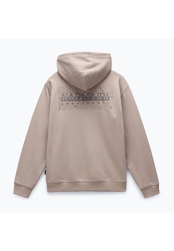 Bluza męska Napapijri B-Albula Hooded. Kolor: beżowy