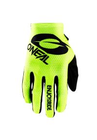 O'NEAL - Rękawiczki rowerowe mtb męskie O'neal Matrix Stacked. Kolor: czarny, wielokolorowy, żółty. Sport: kolarstwo