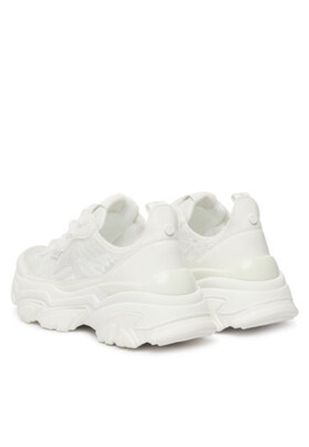 Buffalo Sneakersy Ranee Bloom 1636728 Biały. Kolor: biały. Materiał: skóra
