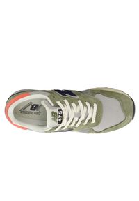 Buty męskie New Balance U475BA – zielone. Okazja: na co dzień. Kolor: zielony. Materiał: materiał, zamsz. Szerokość cholewki: normalna #6
