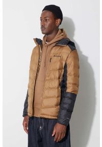 columbia - Columbia kurtka sportowa Labyrinth Loop Hooded Ja kolor beżowy zimowa 1957343. Kolor: beżowy. Materiał: skóra, materiał, włókno. Sezon: zima. Styl: sportowy #6