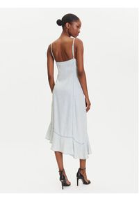 Guess Sukienka codzienna W5GK44 D5N81 Niebieski Regular Fit. Okazja: na co dzień. Kolor: niebieski. Materiał: lyocell. Typ sukienki: proste. Styl: casual
