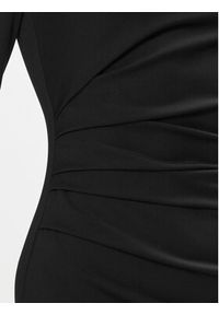 Rinascimento Sukienka codzienna CFC0114859003 Czarny Regular Fit. Okazja: na co dzień. Kolor: czarny. Materiał: syntetyk. Typ sukienki: proste. Styl: casual #5