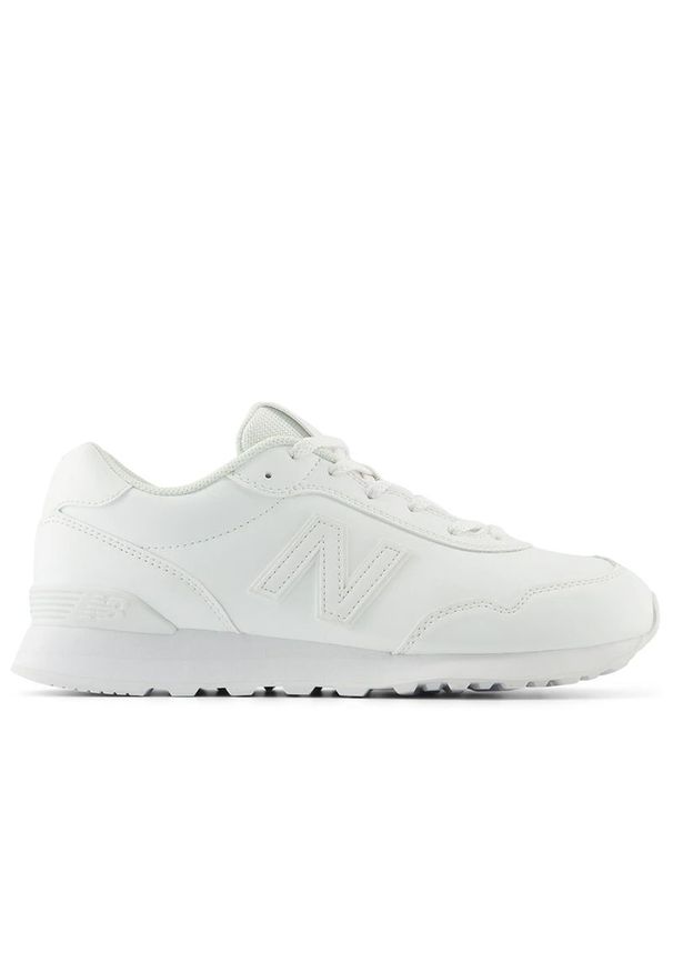 Buty New Balance ML515WWW - białe. Okazja: na co dzień. Kolor: biały. Materiał: materiał, syntetyk. Szerokość cholewki: normalna