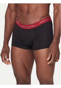 TOMMY HILFIGER - Tommy Hilfiger Komplet 3 par bokserek UM0UM02763 Czarny. Kolor: czarny. Materiał: bawełna #6