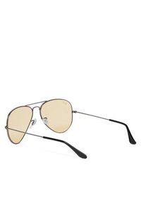 Ray-Ban Okulary przeciwsłoneczne Aviator 0RB3025 004/R6 Żółty. Kolor: żółty #4