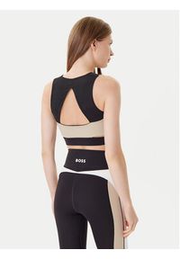 BOSS Top Endura2 50544180 Czarny Slim Fit. Kolor: czarny. Materiał: syntetyk #5