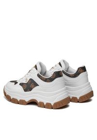 Guess Sneakersy Brecky3 FLPBR3 FAL12 Biały. Kolor: biały. Materiał: skóra #4