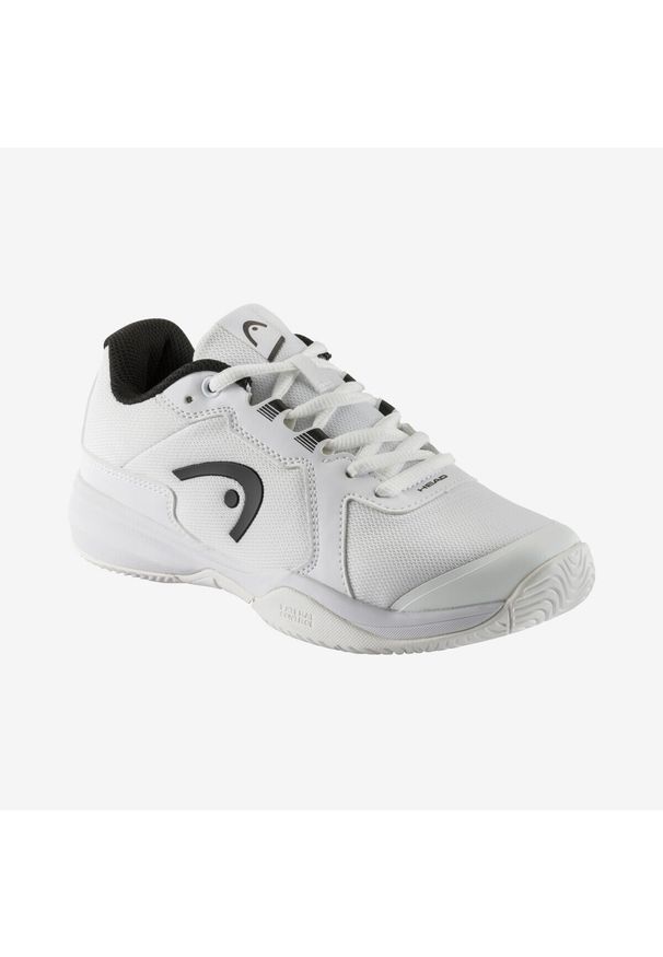 Buty tenisowe dla dzieci Head Sprint 3.5. Zapięcie: zamek, sznurówki. Kolor: biały, wielokolorowy. Materiał: syntetyk, tkanina, materiał. Szerokość cholewki: normalna. Sport: tenis, bieganie