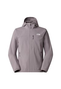 Kurtka męska The North Face Nimble 2.0 0A8G0NG7O1 - szara. Typ kołnierza: kaptur. Kolor: szary. Materiał: elastan, materiał, poliester #1