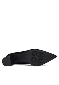 Hugo - HUGO Czółenka Devany 50557665 Czarny. Kolor: czarny. Materiał: zamsz, skóra #5