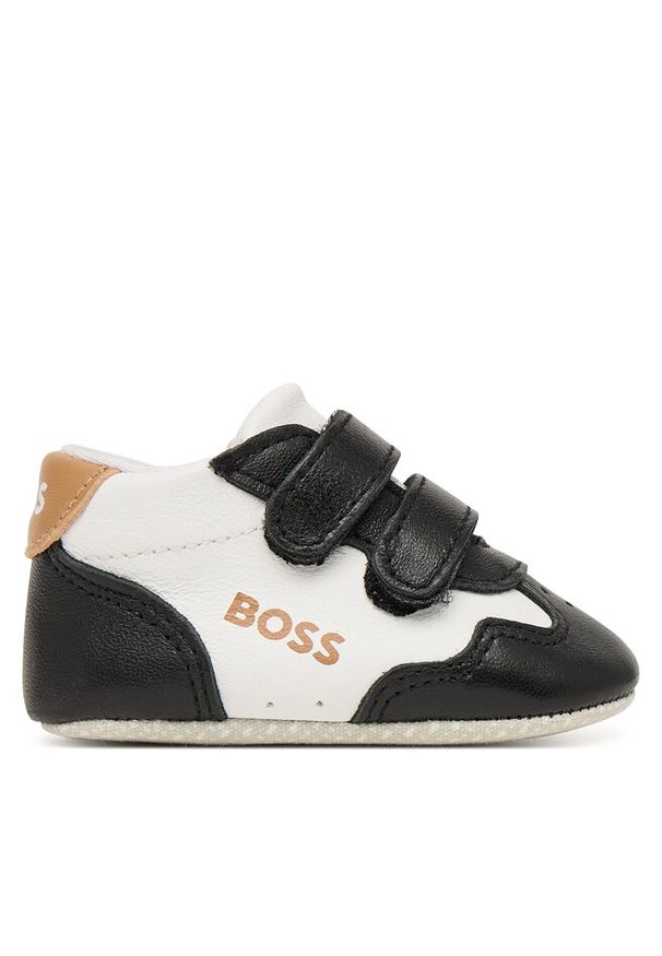 Sneakersy BOSS. Kolor: czarny