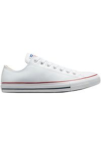 Trampki Converse Chuck Taylor Ox Leather, Dla obu płci. Kolor: biały. Materiał: skóra, materiał