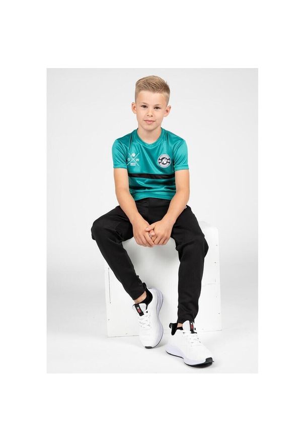 GORILLA WEAR - Koszulka dla dzieci Gorilla Wear Vernon. Kolor: zielony. Sport: joga i pilates, fitness