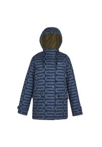 Regatta - Damska Kurtka Wodoodporna Orla Kiely Wiggle Średniej Długości. Kolor: zielony. Sport: turystyka piesza #1