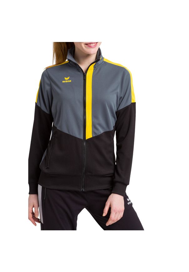 ERIMA - Kurtka damska Erima Worker Squad. Kolor: szary, wielokolorowy, czarny. Sport: piłka ręczna
