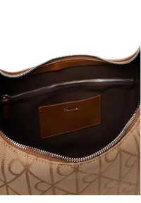 Calvin Klein Torebka Emblem Jacquard LV04F3635G Brązowy. Kolor: brązowy #4