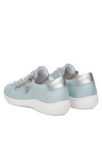 Remonte Półbuty D1E03-13 Niebieski. Kolor: niebieski. Materiał: skóra #3