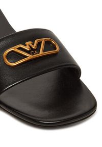 Emporio Armani Klapki X3P846 XF271 00002 Czarny. Kolor: czarny. Materiał: skóra #5