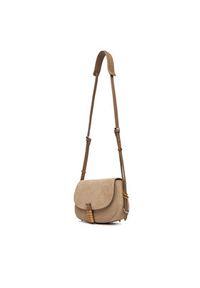Pinko - PINKO Torebka Saddle Mini PE PLTT 103831 A29N Beżowy. Kolor: beżowy. Materiał: skórzane, zamszowe #3