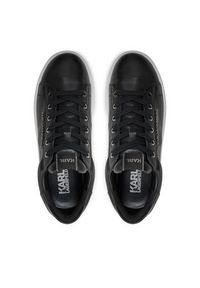 Karl Lagerfeld - KARL LAGERFELD Sneakersy KL52575N Czarny. Kolor: czarny. Materiał: skóra