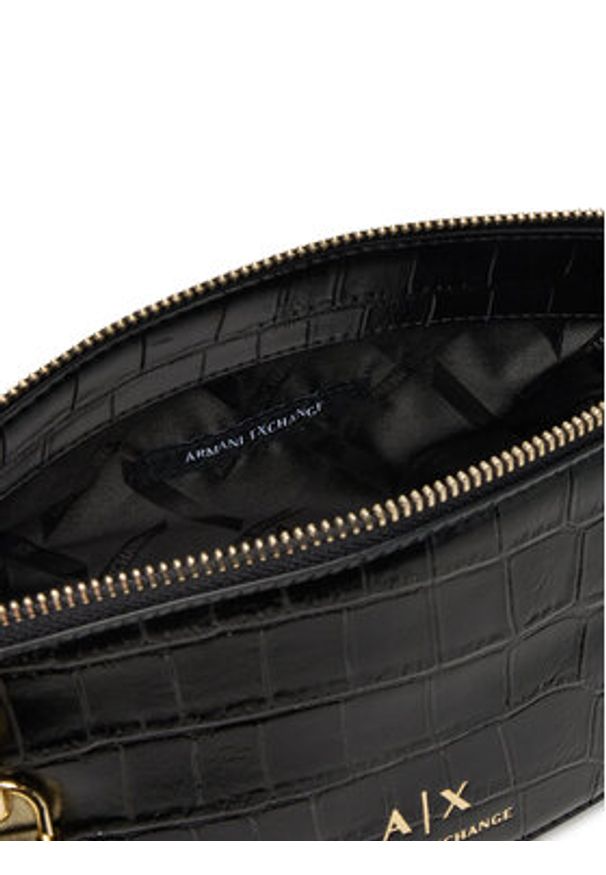 Armani Exchange Torebka XW000304 AF17154 UC001 Czarny. Kolor: czarny. Materiał: skórzane