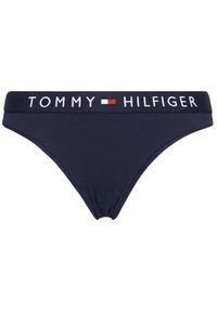 TOMMY HILFIGER - Tommy Hilfiger Figi klasyczne Bikini UW0UW01566 Granatowy. Kolor: niebieski. Materiał: bawełna #3