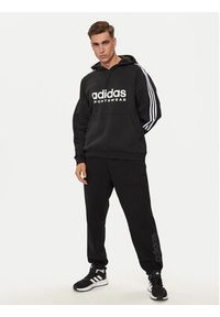 Adidas - adidas Bluza House of Tiro IV8126 Czarny Loose Fit. Kolor: czarny. Materiał: bawełna #3