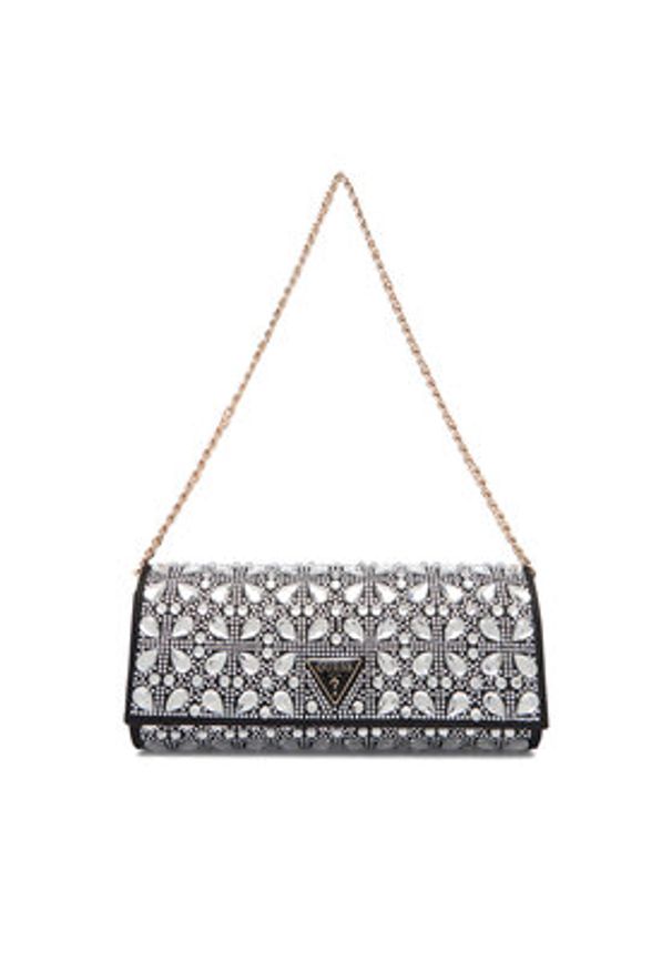 Guess Torebka Elsie Mini HWSC96 50710 Srebrny. Kolor: srebrny