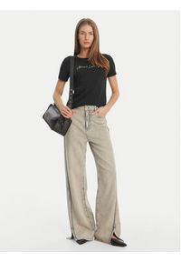 Armani Exchange T-Shirt XW000839 AF10356 MC021 Czarny Regular Fit. Kolor: czarny. Materiał: bawełna #3