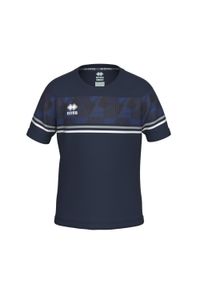 ERREA - Koszulka dla dzieci Errea diamantis. Kolor: szary, niebieski, wielokolorowy. Długość rękawa: krótki rękaw. Długość: krótkie #1