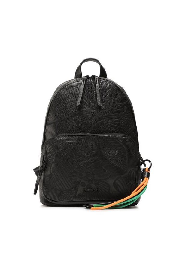 Desigual Plecak 23SAKP25 Czarny. Kolor: czarny. Materiał: skóra