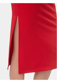 Rinascimento Sukienka koktajlowa CFC0117806003 Czerwony Regular Fit. Kolor: czerwony. Materiał: syntetyk. Styl: wizytowy #5