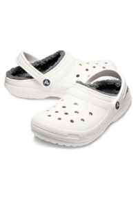 Crocs Classic Lined Clog. Kolor: biały